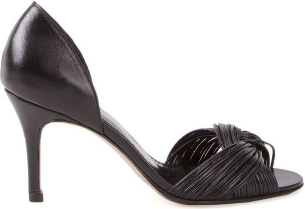 Sarah Chofakian open toe pumps Black