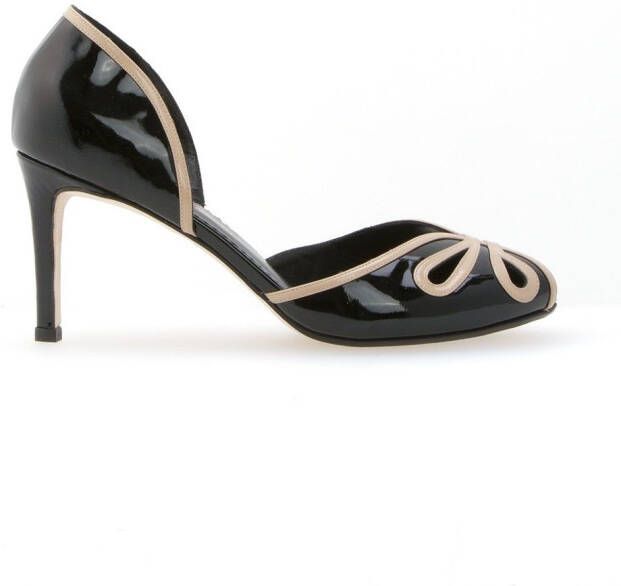Sarah Chofakian patent leather pumps Black