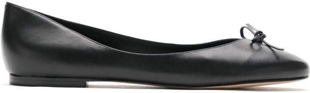 Sarah Chofakian Pila leather flat ballerinas Black