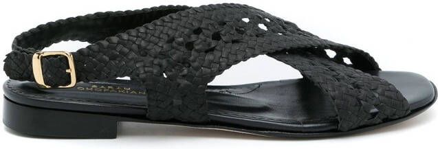 Sarah Chofakian Rasteria open-toe sandals Black