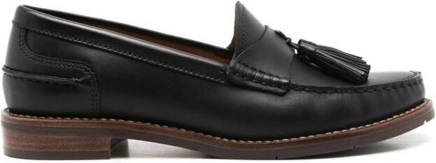 Sarah Chofakian Rive Droit leather loafers Black