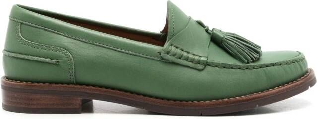 Sarah Chofakian Rive Droit tassel loafers Green
