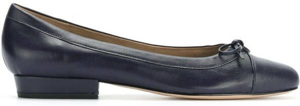 Sarah Chofakian round toe ballerinas Blue