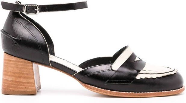 Sarah Chofakian 60mm leather pumps Black