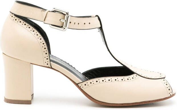 Sarah Chofakian Salomé Lalique pumps Neutrals