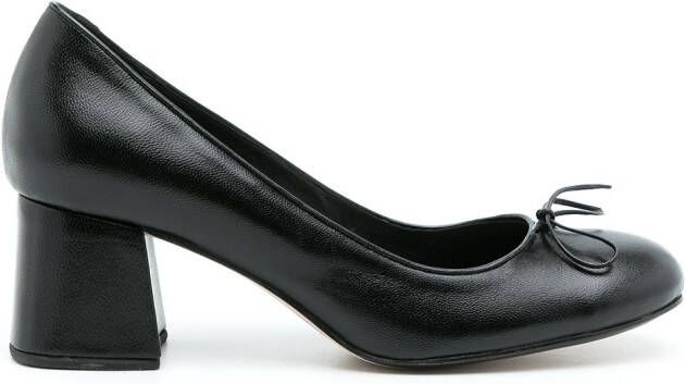 Sarah Chofakian Sandy leather pumps Black