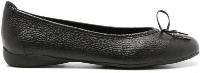 Sarah Chofakian Sapatilha leather ballerina shoes Black