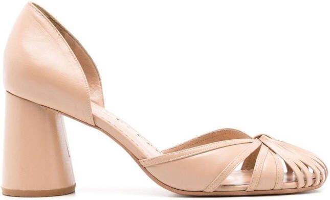 Sarah Chofakian 75mm Sarah pumps Neutrals