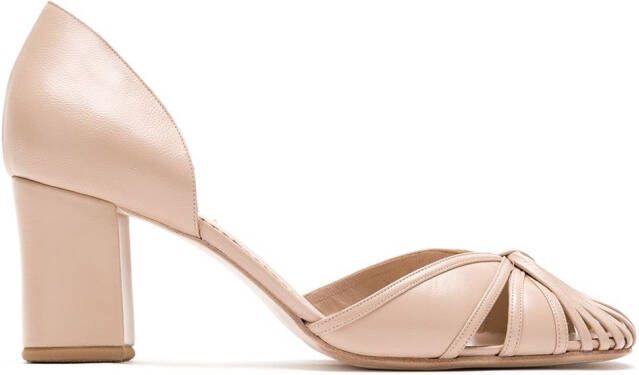 Sarah Chofakian Sarah leather pumps Neutrals