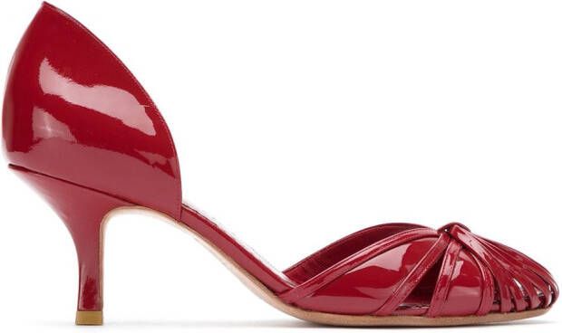 Sarah Chofakian Sarah pumps Red