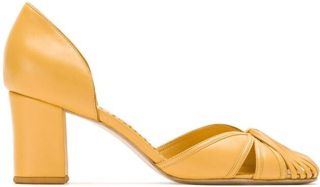 Sarah Chofakian Sarah pumps Yellow