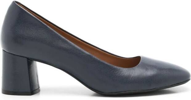 Sarah Chofakian Scarpin Beauvoir 45mm leather pumps Blue
