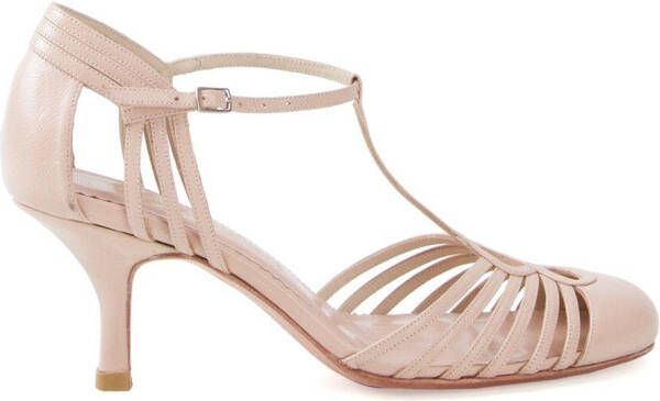 Sarah Chofakian strappy sandals Neutrals