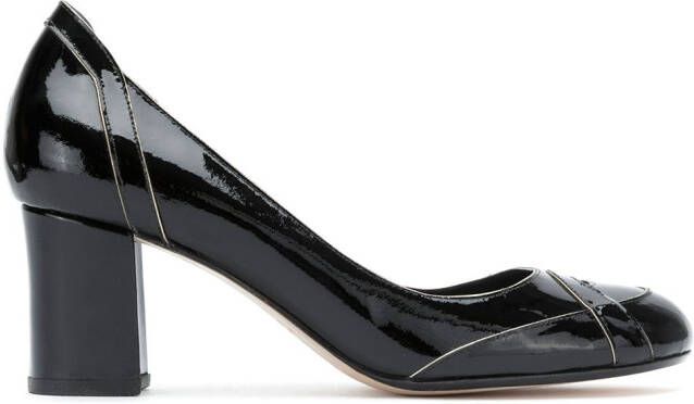 Sarah Chofakian Swam pumps Black