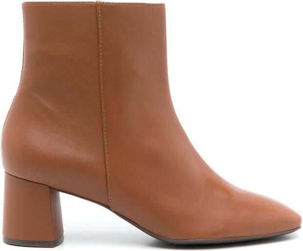 Sarah Chofakian Torquay leather boots Brown