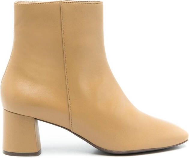Sarah Chofakian Torquay leather boots Neutrals