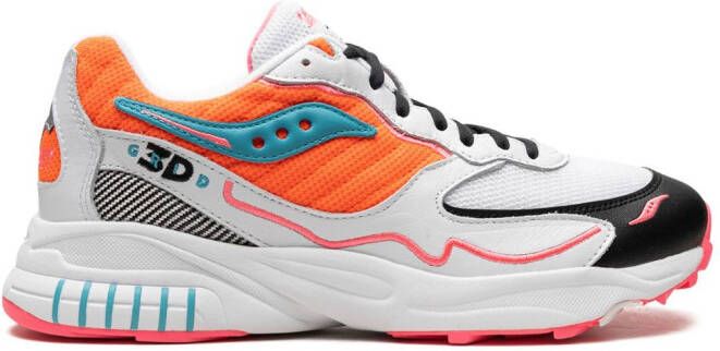 Saucony 3D Grid Hurricane "Orange" sneakers