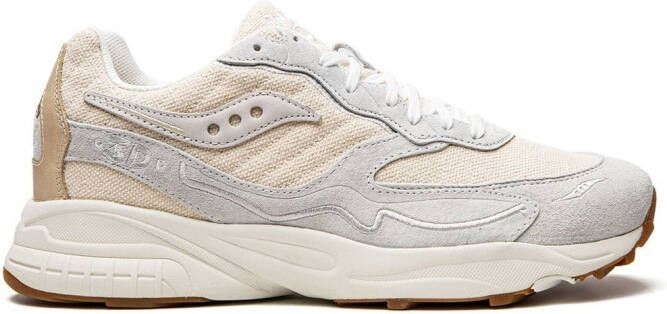 Saucony 3D Grid Hurricane "Blank Canvas" sneakers Neutrals