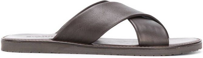 Scarosso Adriano strap sandals Brown