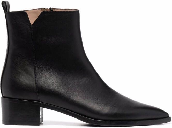 Scarosso Alba ankle boots Black