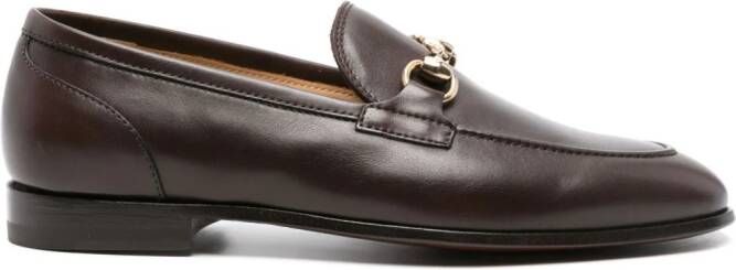 Scarosso Alessandra leather loafers Brown