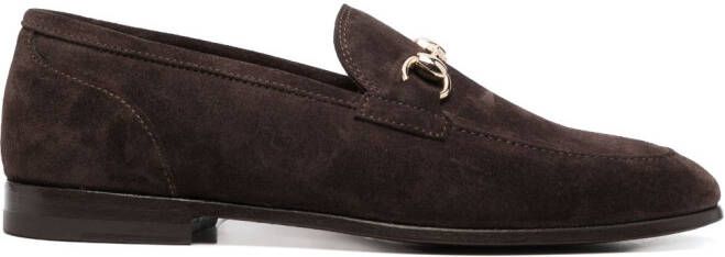 Scarosso Alessandra suede loafers Brown