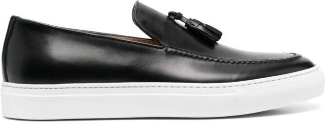 Scarosso Amadeo leather sneakers Black