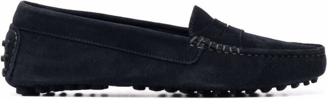 Scarosso Ashley suede loafers Blue