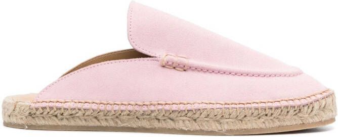 Scarosso Belen suede espadrilles Pink