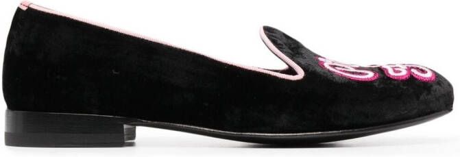 Scarosso Brian Atwood Lady Nolita slippers Black