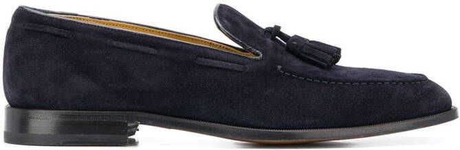 Scarosso classic tassel loafers Blue