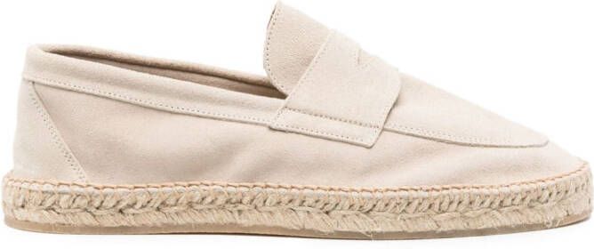 Scarosso Diego suede espadrilles Neutrals