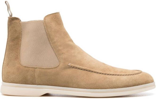 Scarosso Eugenio suede ankle boots Neutrals