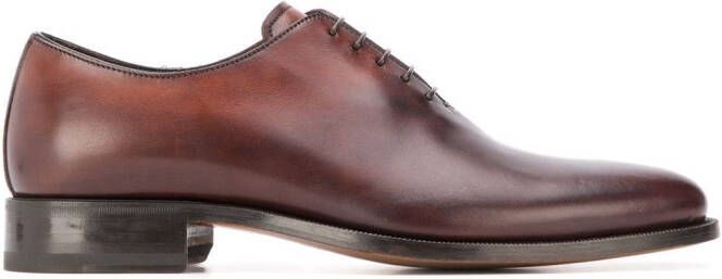 Scarosso Gianluca lace-up oxford shoes Brown