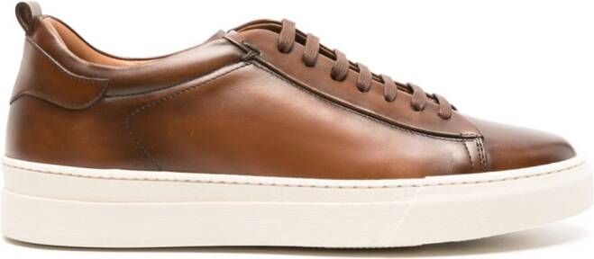 Scarosso Joseph leather sneakers Brown