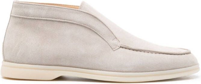 Scarosso Leonardo suede boots Neutrals