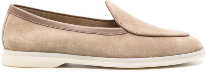Scarosso Livio suede loafers Neutrals