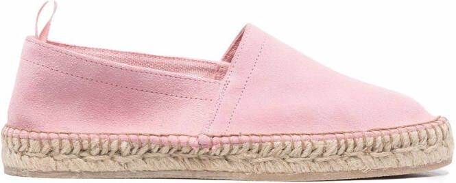 Scarosso Lola suede espadrilles Pink