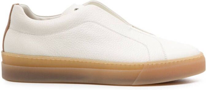 Scarosso Luca leather sneakers White