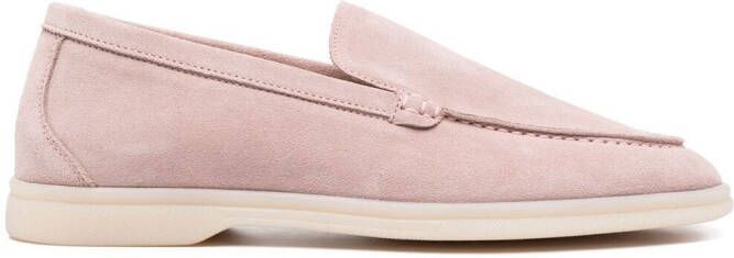 Scarosso Ludovica round-toe loafers Pink