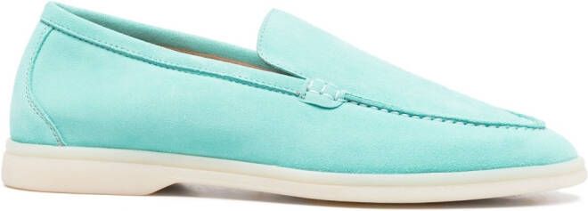 Scarosso Ludovica suede loafers Blue