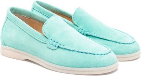Scarosso Ludovica suede loafers Blue