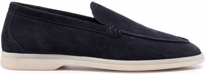 Scarosso Ludovica suede loafers Blue