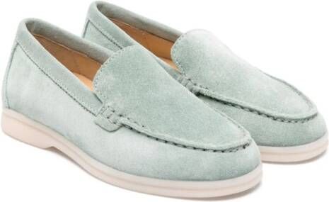 Scarosso Ludovica suede loafers Green