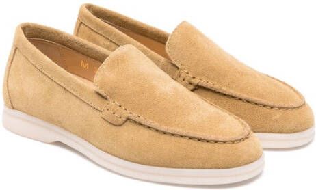 Scarosso Ludovica suede loafers Neutrals