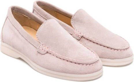Scarosso Ludovica suede loafers Pink