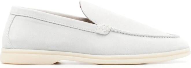 Scarosso Ludovico suede loafers Neutrals