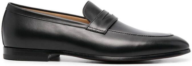 Scarosso Marzio penny loafers Black