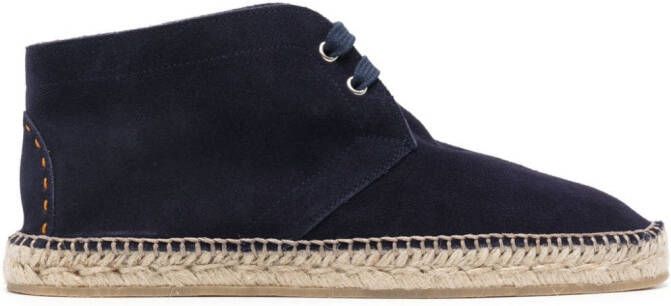 Scarosso Mojave suede espadrilles Blue