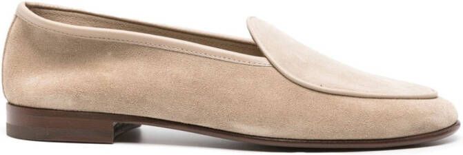 Scarosso Nils suede loafers Neutrals